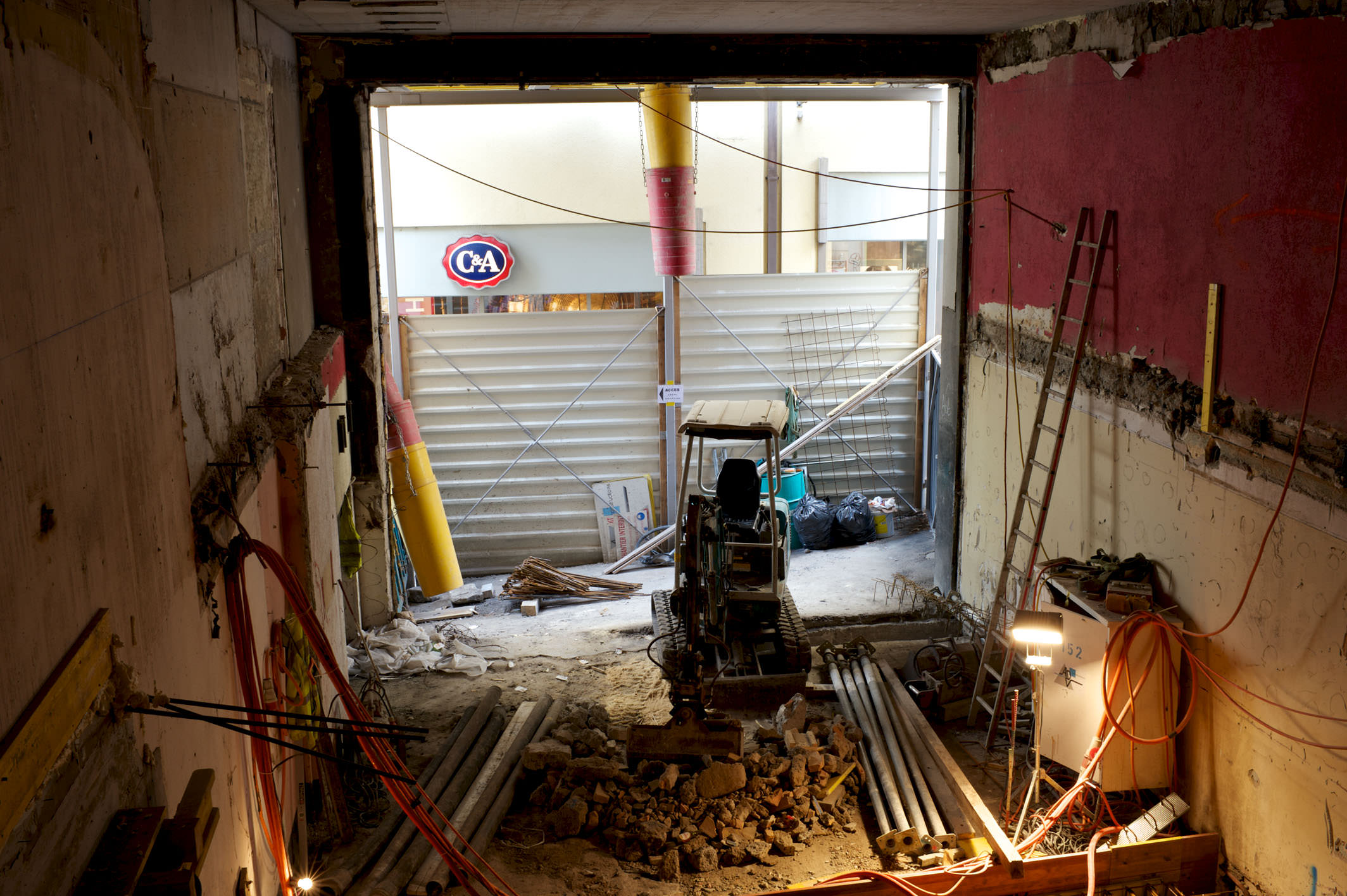 E10303  |  MplusV  |  Chantier Rue St. Francois, Lausanne